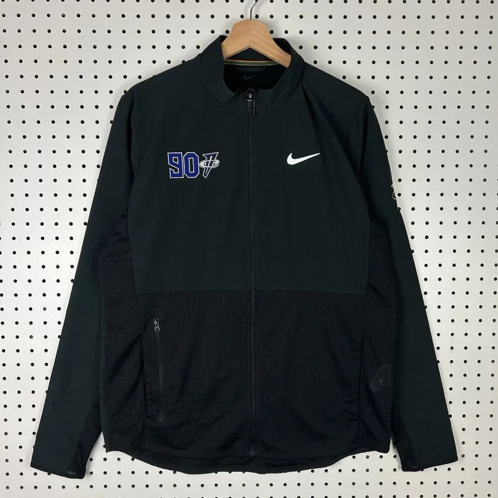 Nike 1 Cent Memphis Tigers Medium Jacket 901 Basketball Black Zip Penny Hardaway